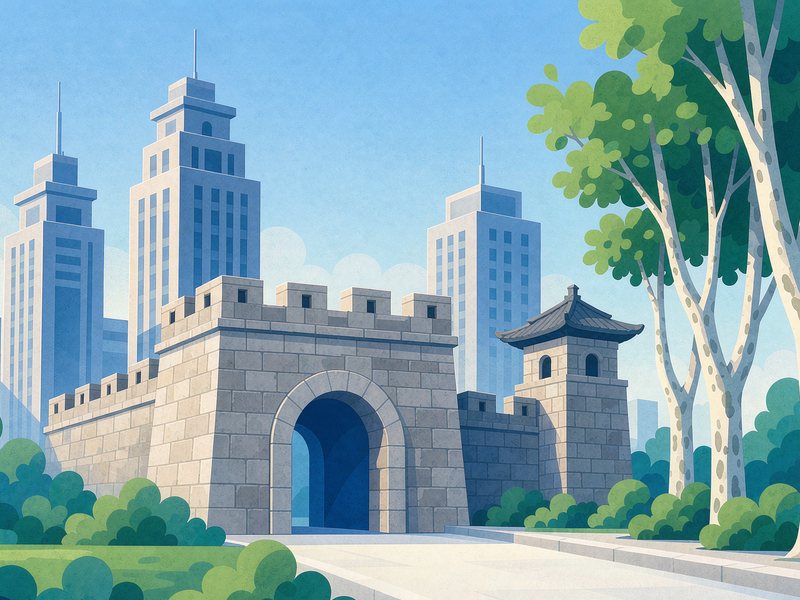 Illustration of Nanjing