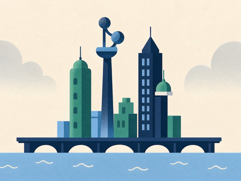 Illustration of Shanghai