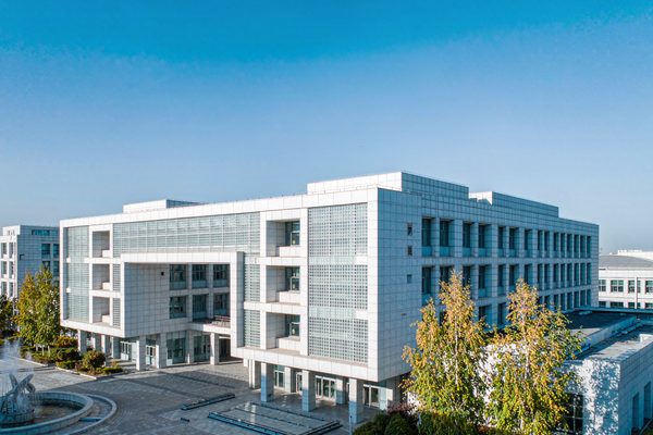 Illustrative image of a modern hospital building in Shenyang, China